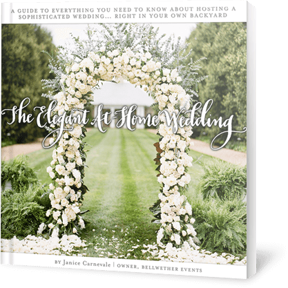 The Elegant At-Home Wedding Ebook by Janice Carnevale