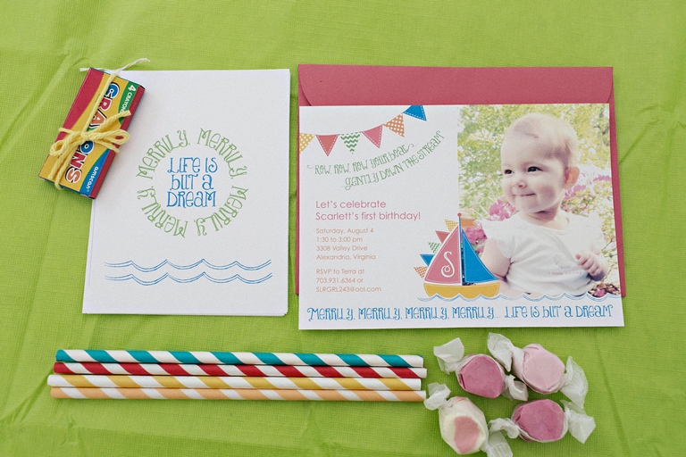 01 Tim Riddick Photography Lemonade Design Studio Bellwether Events Row Row Row Your Boat Nautical pastel rainbow first birthday party
