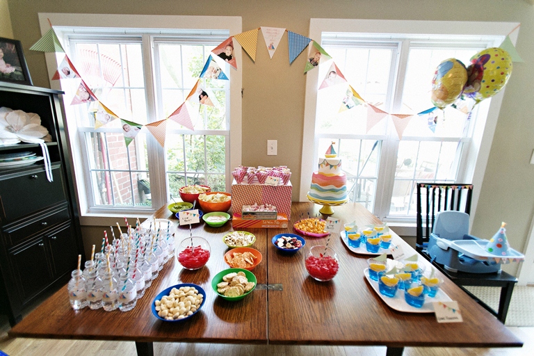03  Tim Riddick Photography Lemonade Design Studio Bellwether Events Row Row Row Your Boat Nautical pastel rainbow first birthday party