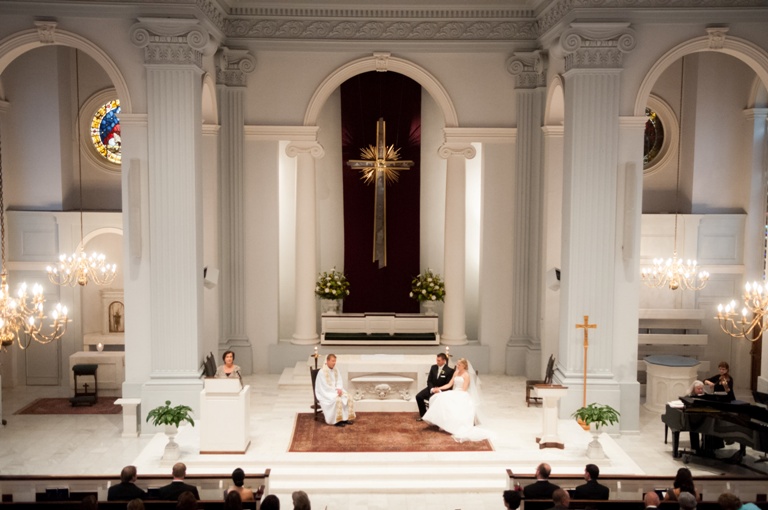 Holy Trinity Georgetown wedding