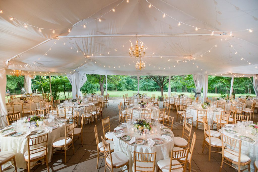 Woodend wedding - tent - Maryland