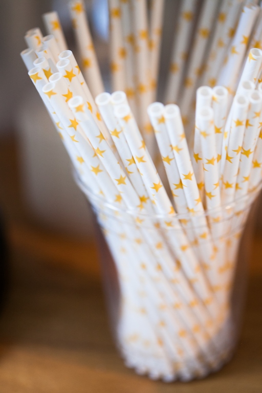 09 The Observatory Bellwether Events Baby Shower constellation stars  Meant To Be Calligraphy straws