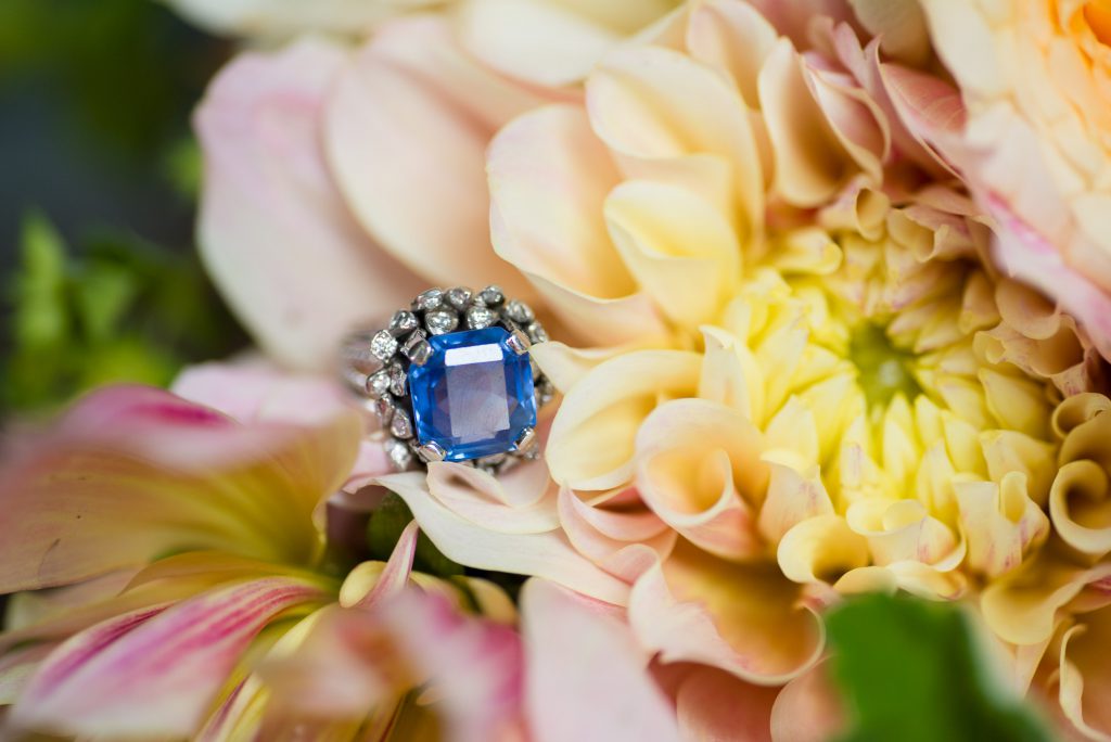 heirloom blue ring right hand wedding something blue