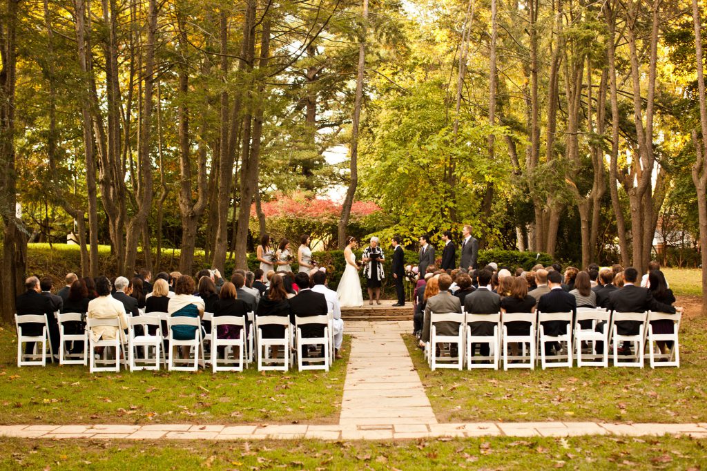 woodend sanctuary wedding photo - sample wedding budget - floor plan - costs