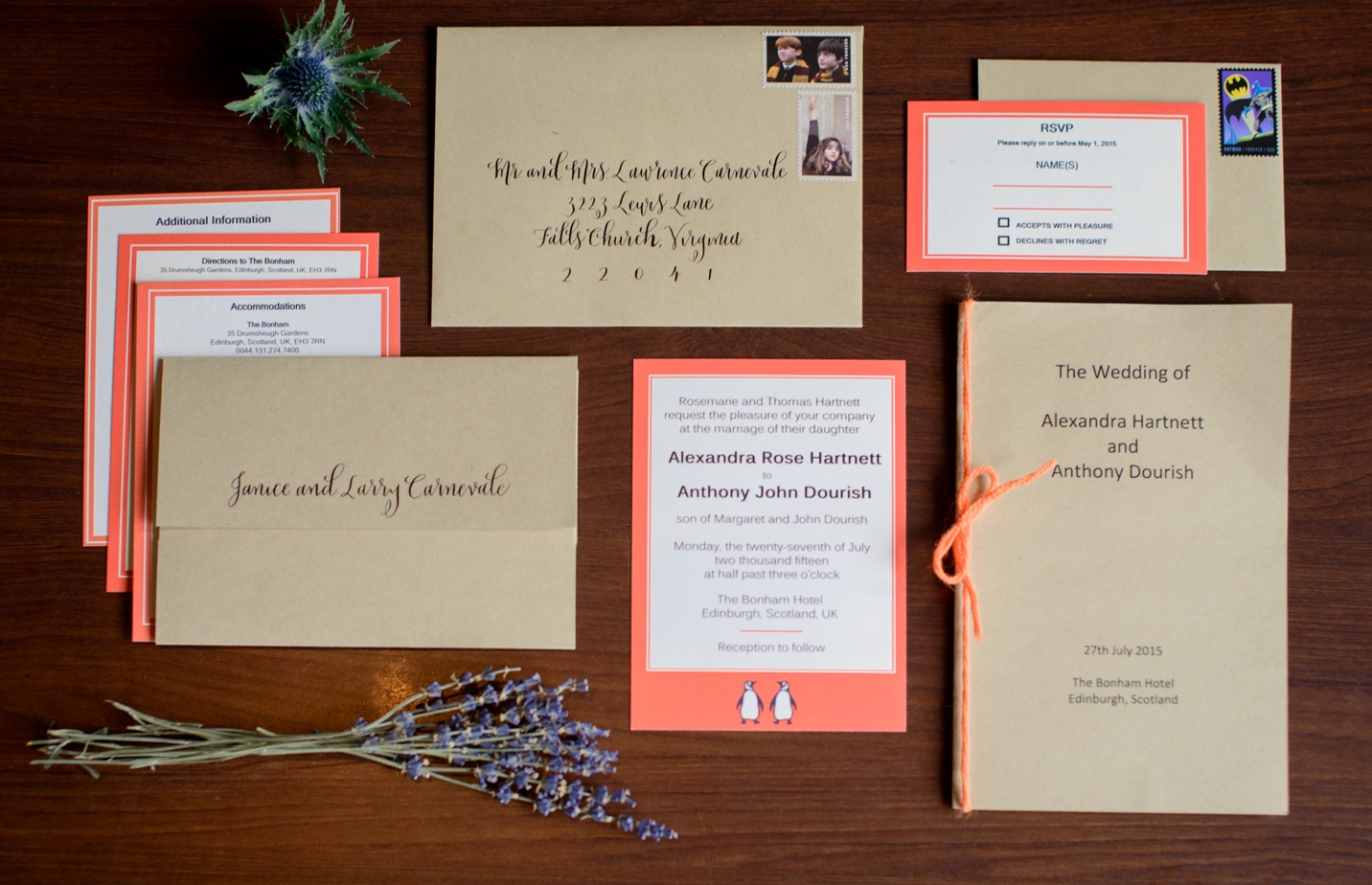 22-bellwether-events-edinburgh-scotland-destination-wedding-orange-lemur-photography-the-bonham-hotel-diy-invitation-suite-and-stationery
