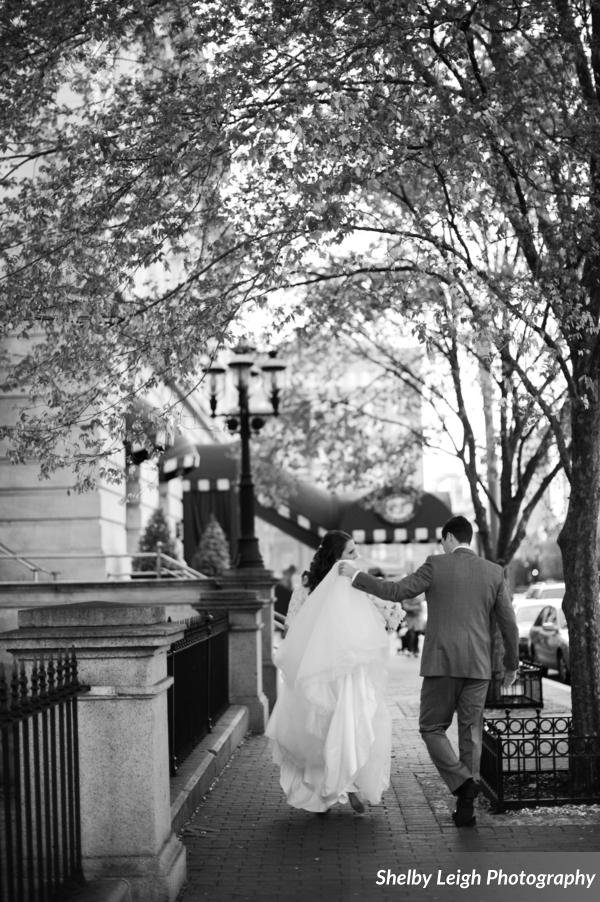 Hotel Monaco DC fall wedding