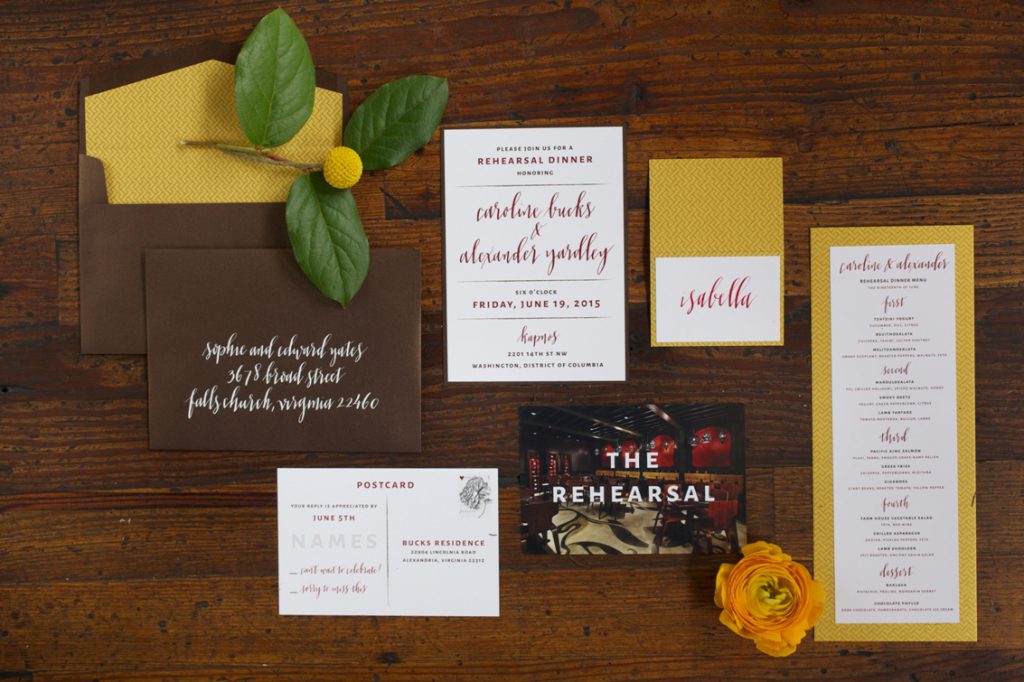 moody rehearsal dinner ideas