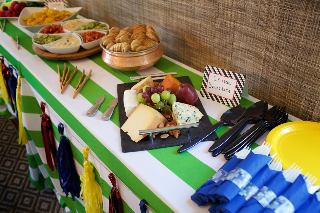 video game birthday party lunch