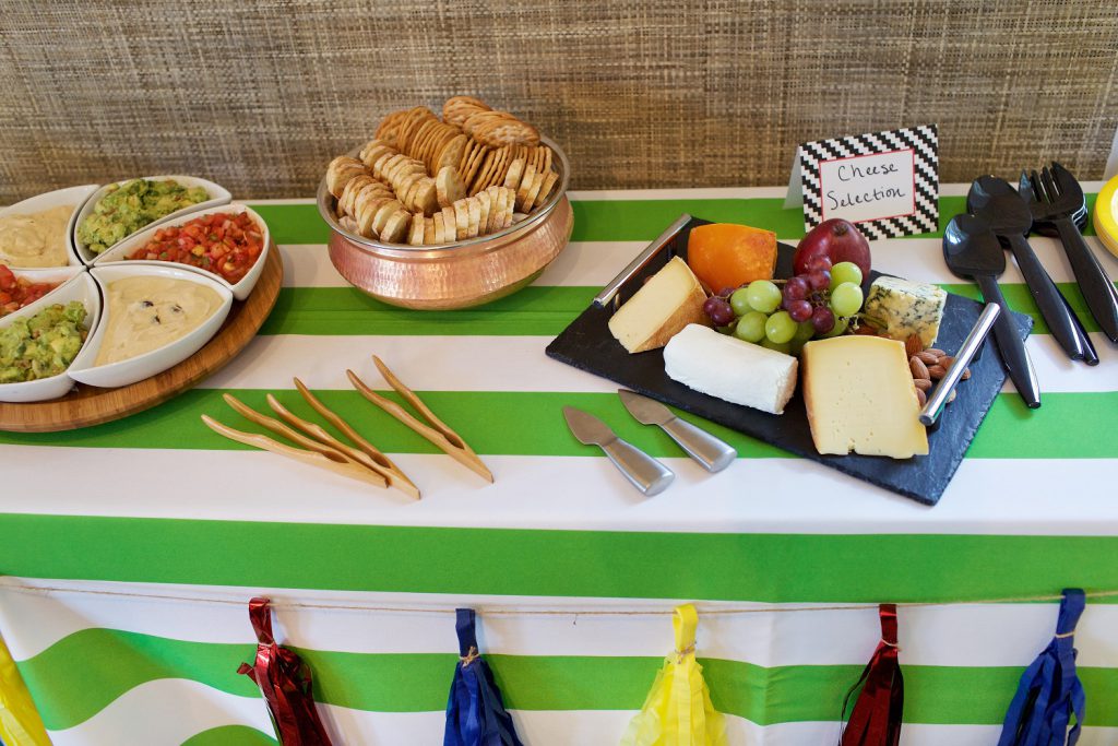 video game birthday party lunch