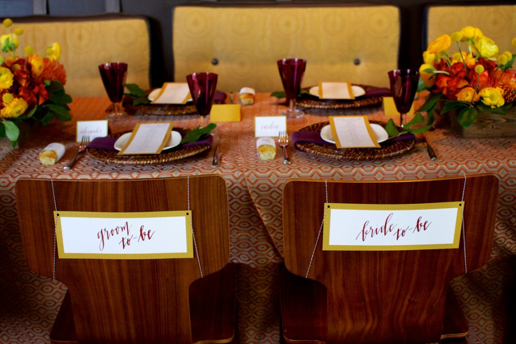 moody rehearsal dinner ideas