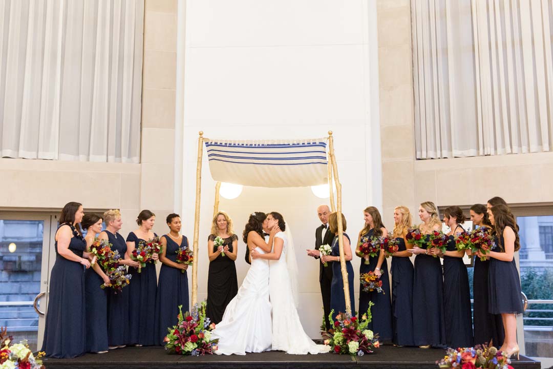 20 Ronald Reagan Building wedding Jewish same sex by top DC planner Bellwether Events