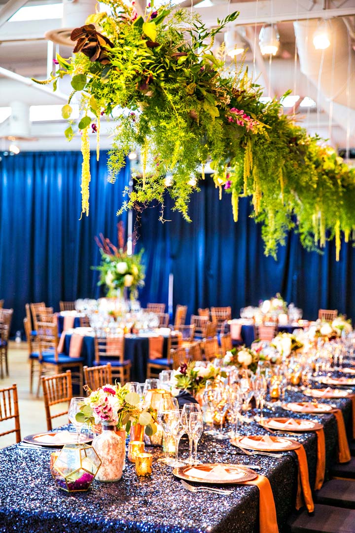 AVAM wedding copper navy by top DC wedding planner Bellwether Events 19