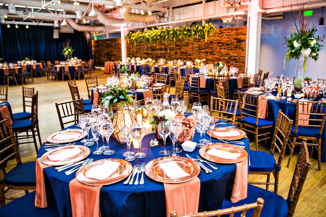 AVAM wedding copper navy by top DC wedding planner Bellwether Events 21
