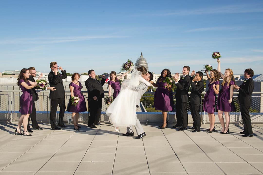 Newseum wedding by top DC wedding planner Bellwether Events 06