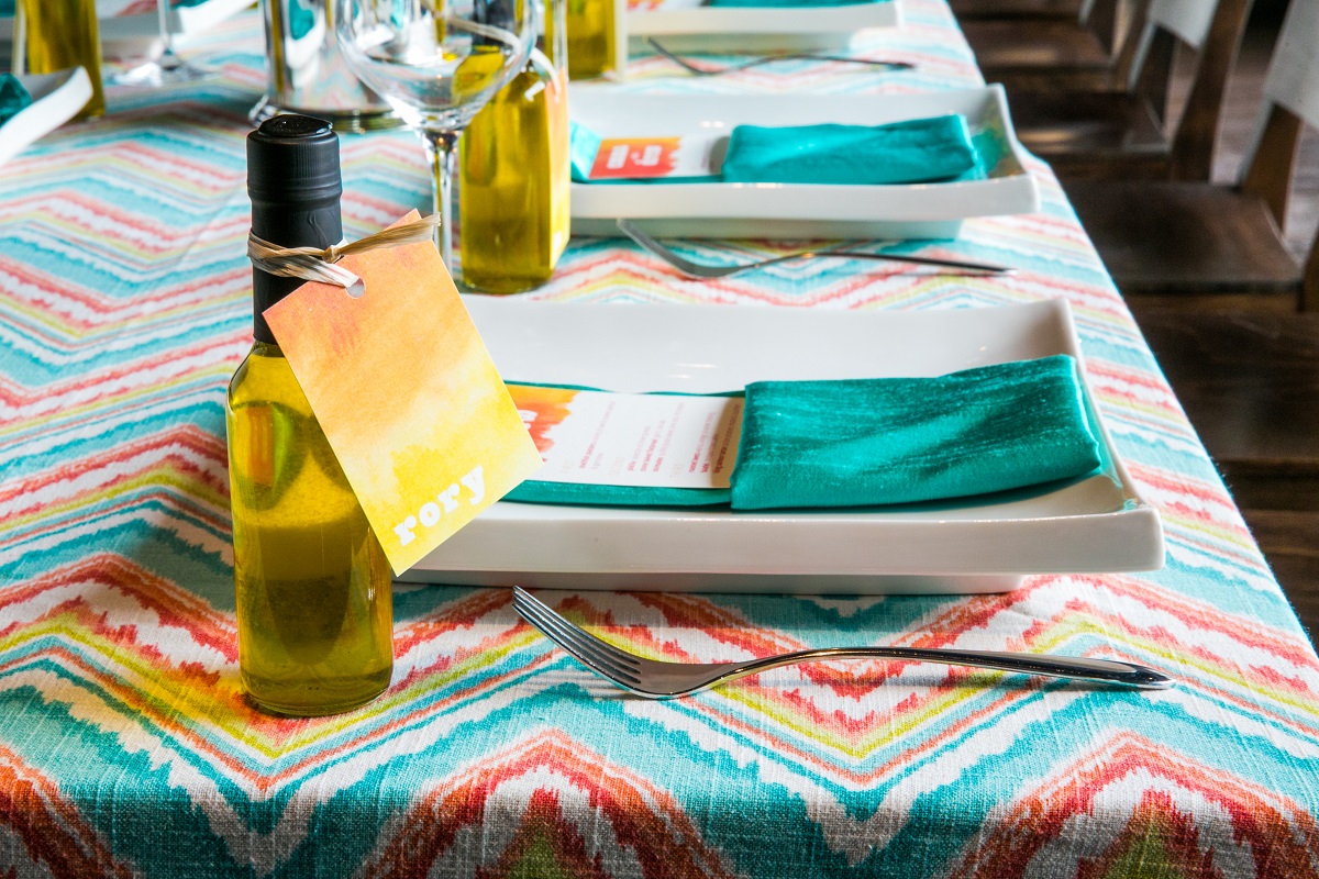 Colorful rehearsal dinner inspiration Kapnos Taverna by top DC event planner Bellwether Events 02