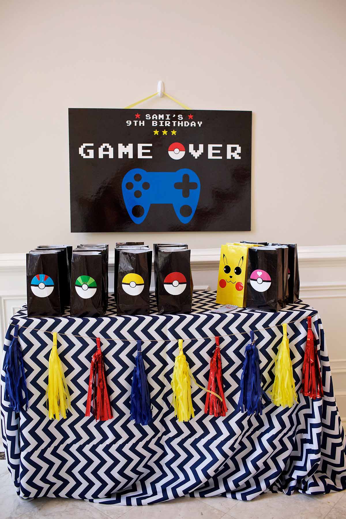 video game birthday party 19