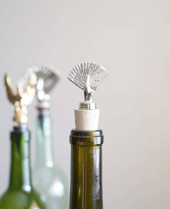 Hostess Gift Idea: handmade wine bottle stoppers