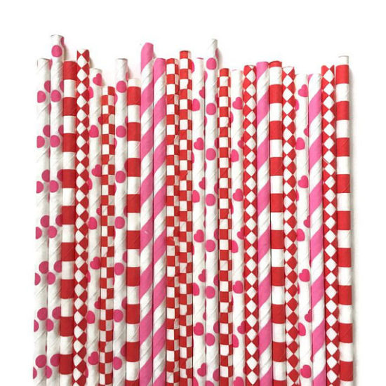 Paper straws for every theme party