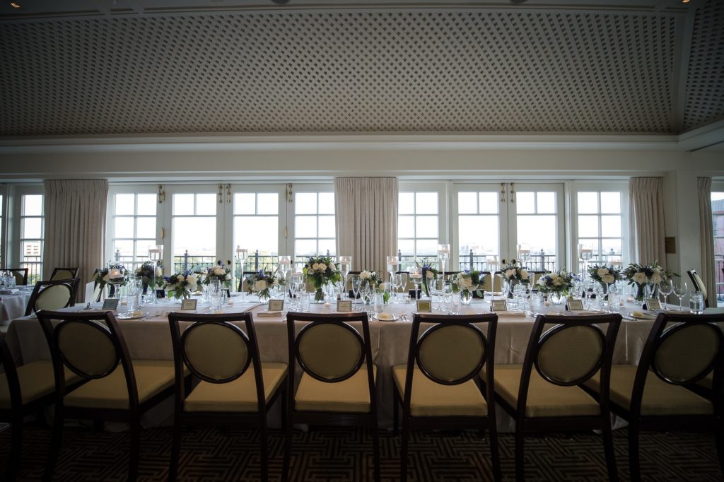 Hay Adams Hotel wedding reception head table