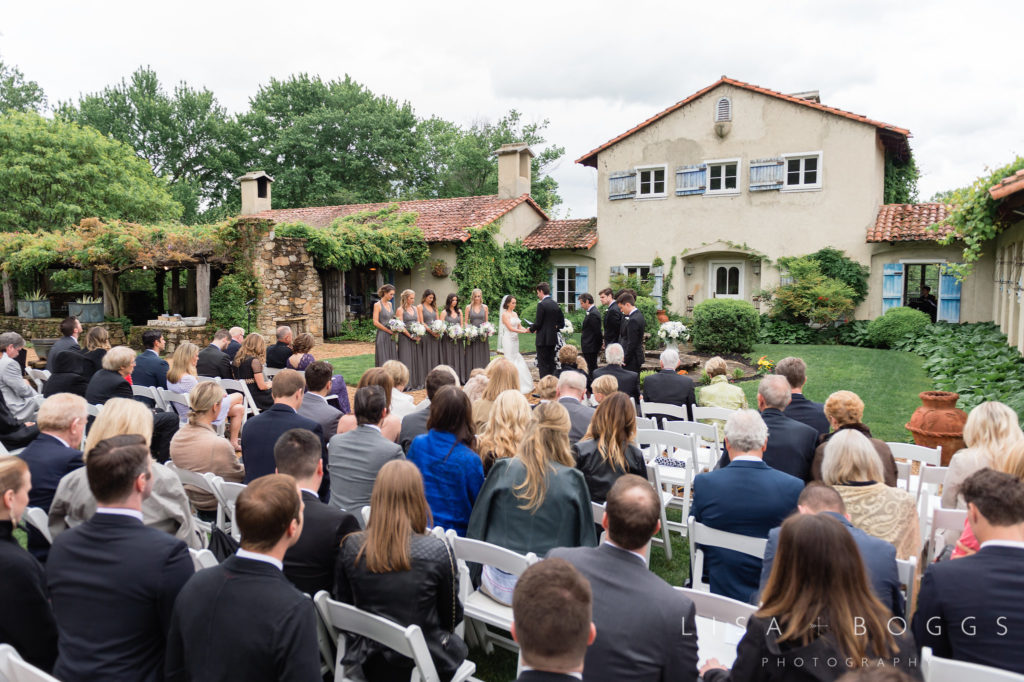 Virginia Private estate wedding ceremony