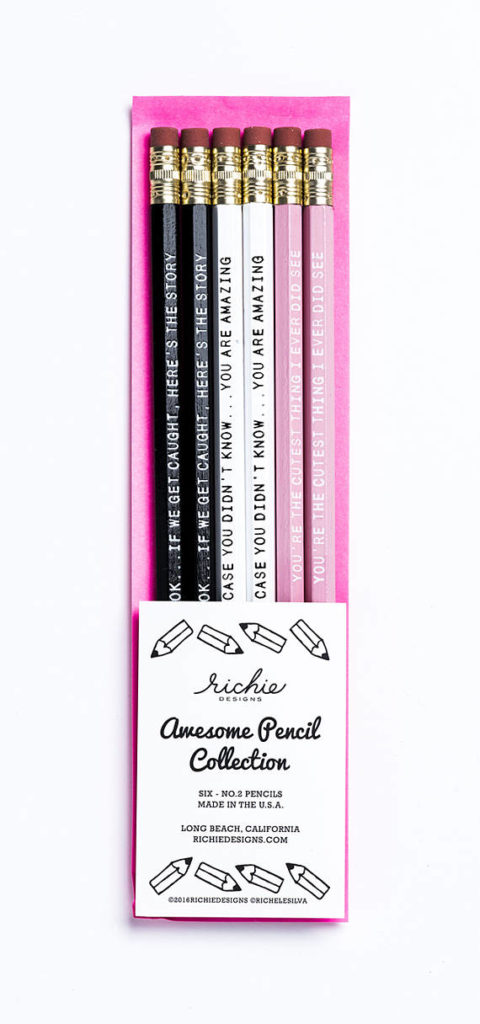 sassy pencil set
