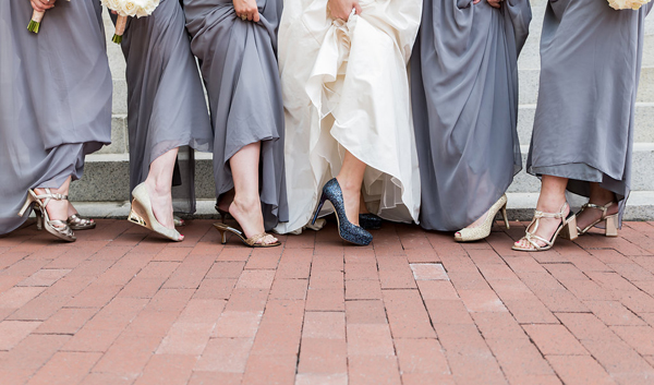 hotel monaco dc wedding photo - bridesmaids