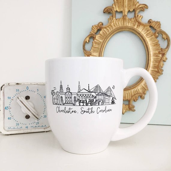 charleston gift idea: skyline mug