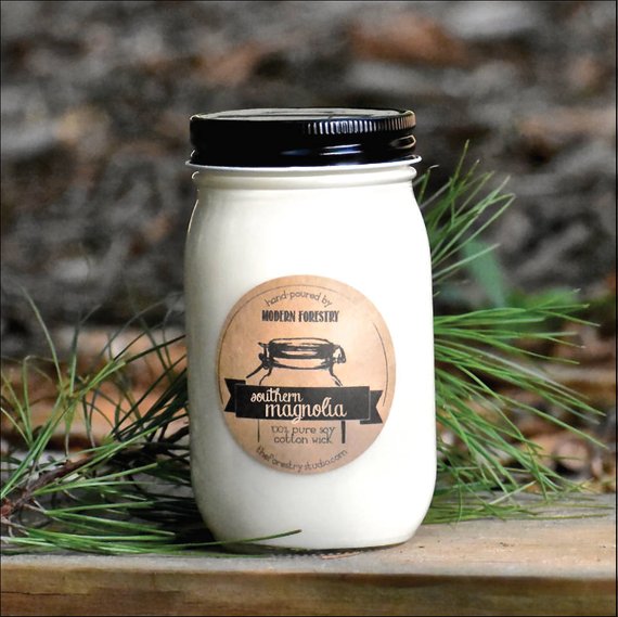 Charleston gift idea: mason jar candle