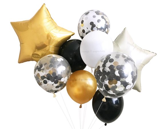 New Years Eve Party Ideas - balloons