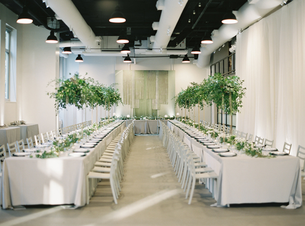 The Showroom Washington DC wedding reception - table sizes advice