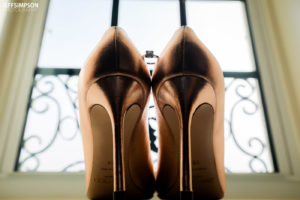Carnegie Institute for Science wedding copper shoes
