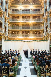 Peabody Library Wedding ceremony
