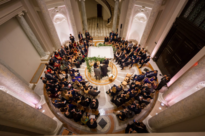 Carnegie Institution for Science Wedding – Bellwether Events – Washington DC event planner 13a ceremony chuppah