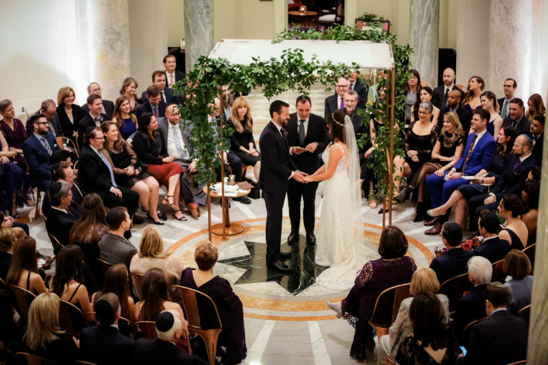 Carnegie Institution for Science Wedding – Bellwether Events – Washington DC event planner 16 ceremony chuppah