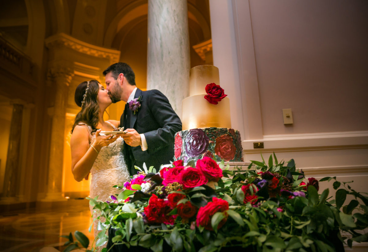 Carnegie Institution for Science Wedding – Bellwether Events – Washington DC event planner 25 wedding cake cutting
