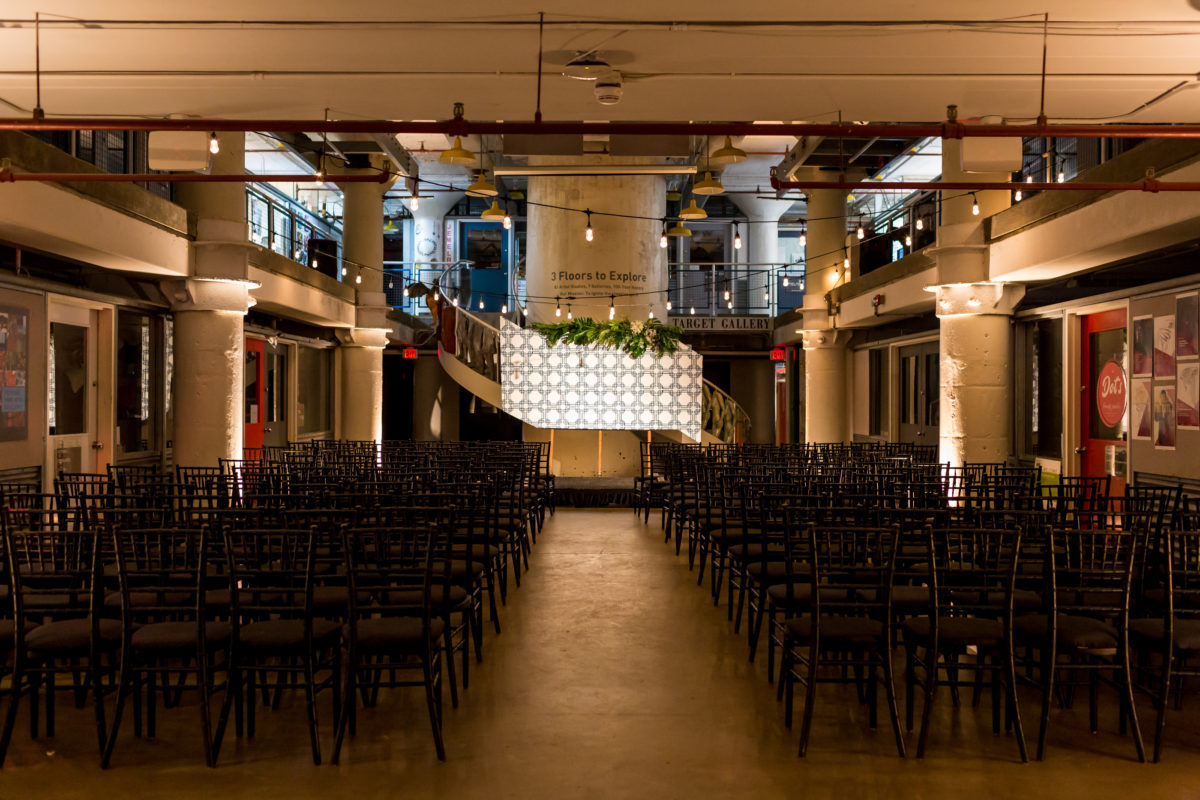 Torpedo Factory Wedding – Bellwether Events – Virginia event planner 13 ceremony