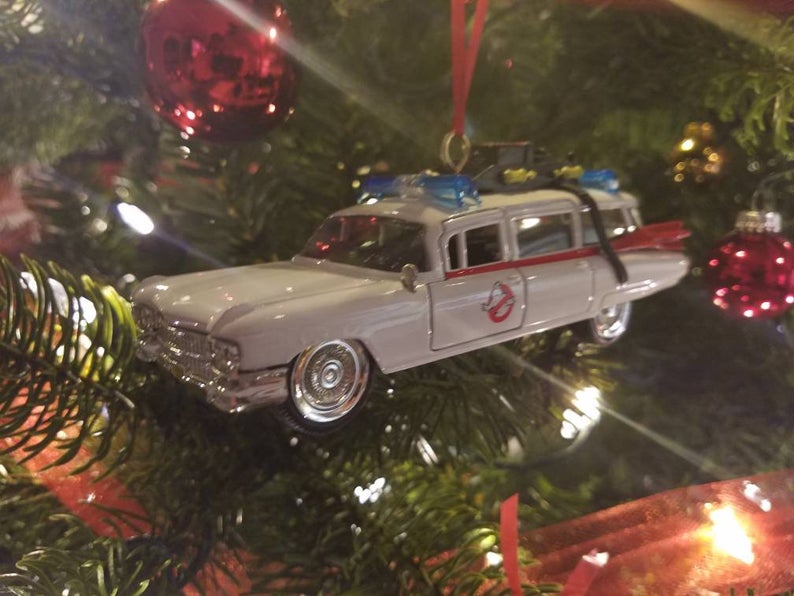 pop culture gifts for dad: ghostbusters ornament