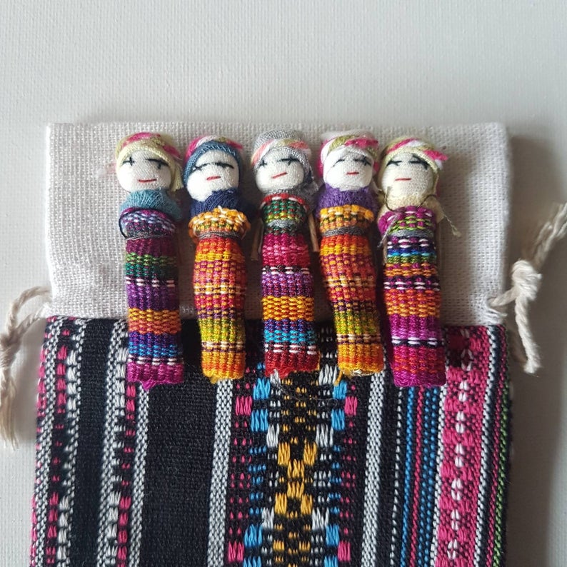 kids gift idea: guatemalan worry dolls