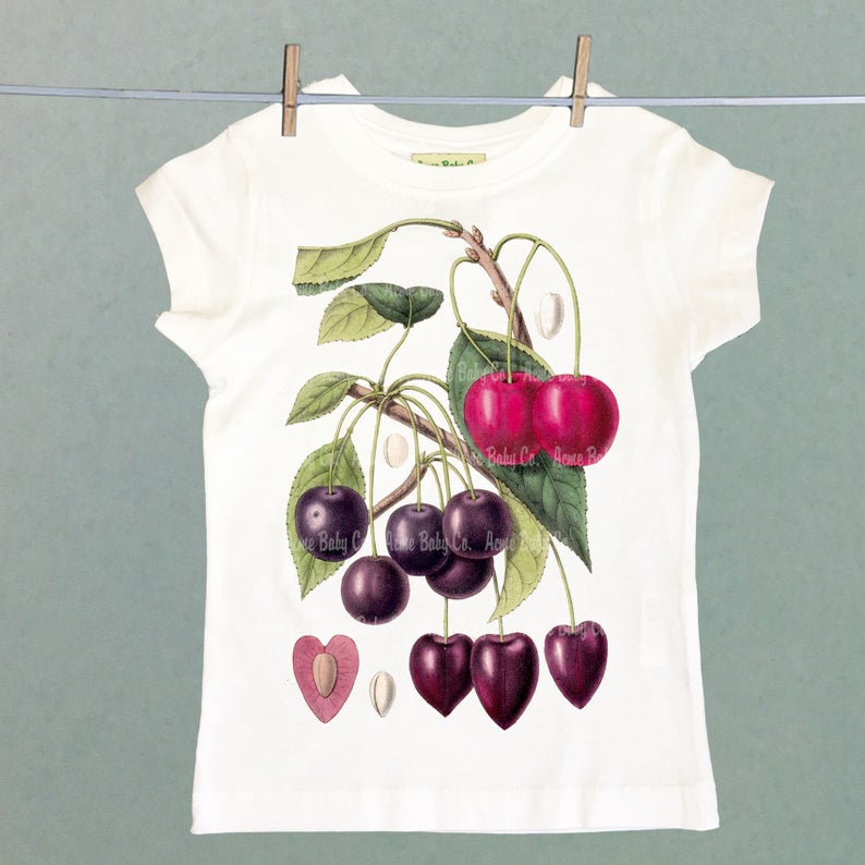 kids gift idea:  botanical tee shirt
