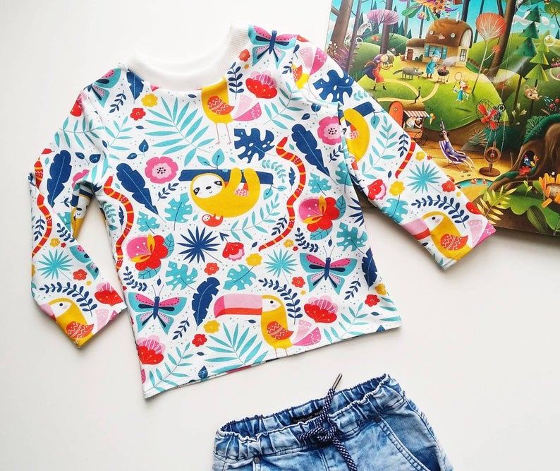 kids gift idea: floral shirt