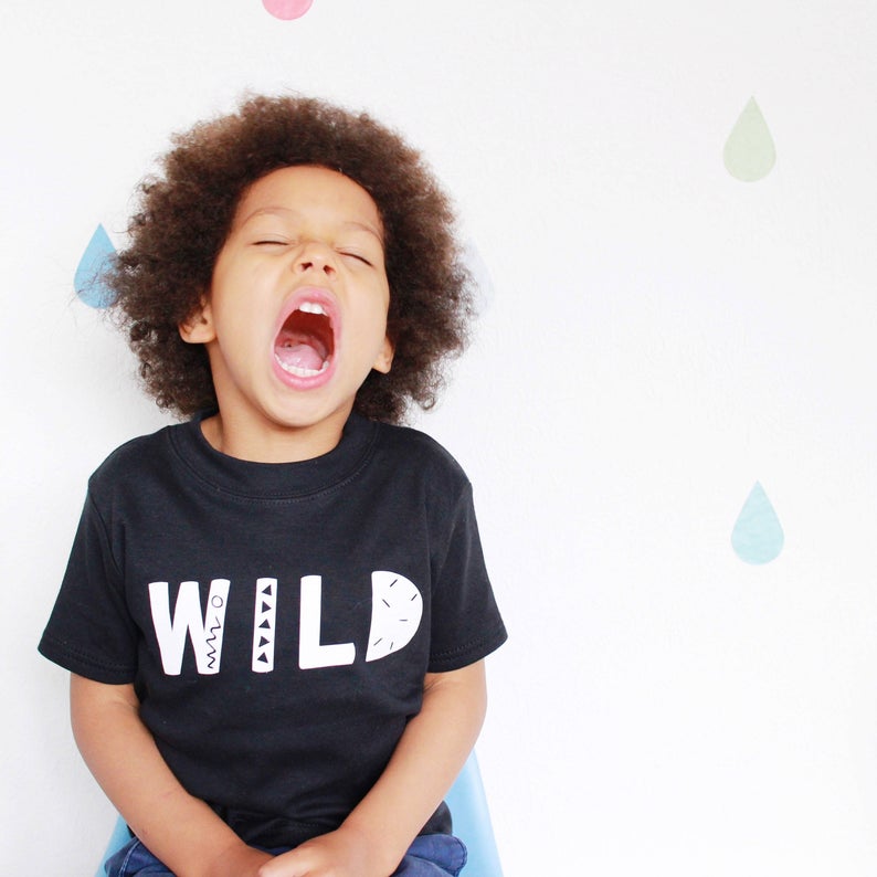 kids gift idea: wild tee