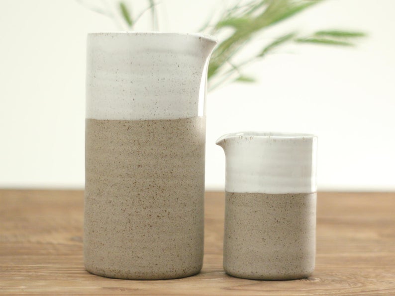 gift idea for the home - ceramic pitcher