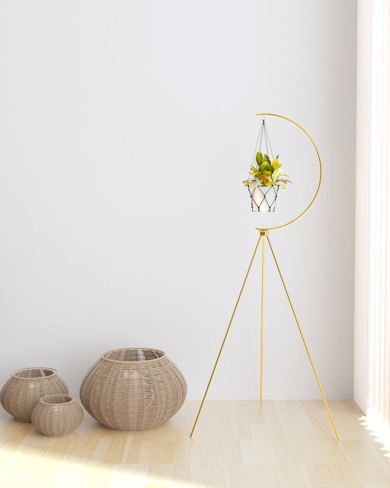 gift idea for the home - hanging plant stand