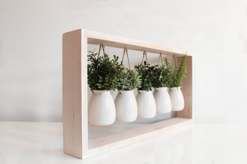 gift idea for the home - indoor herb garden