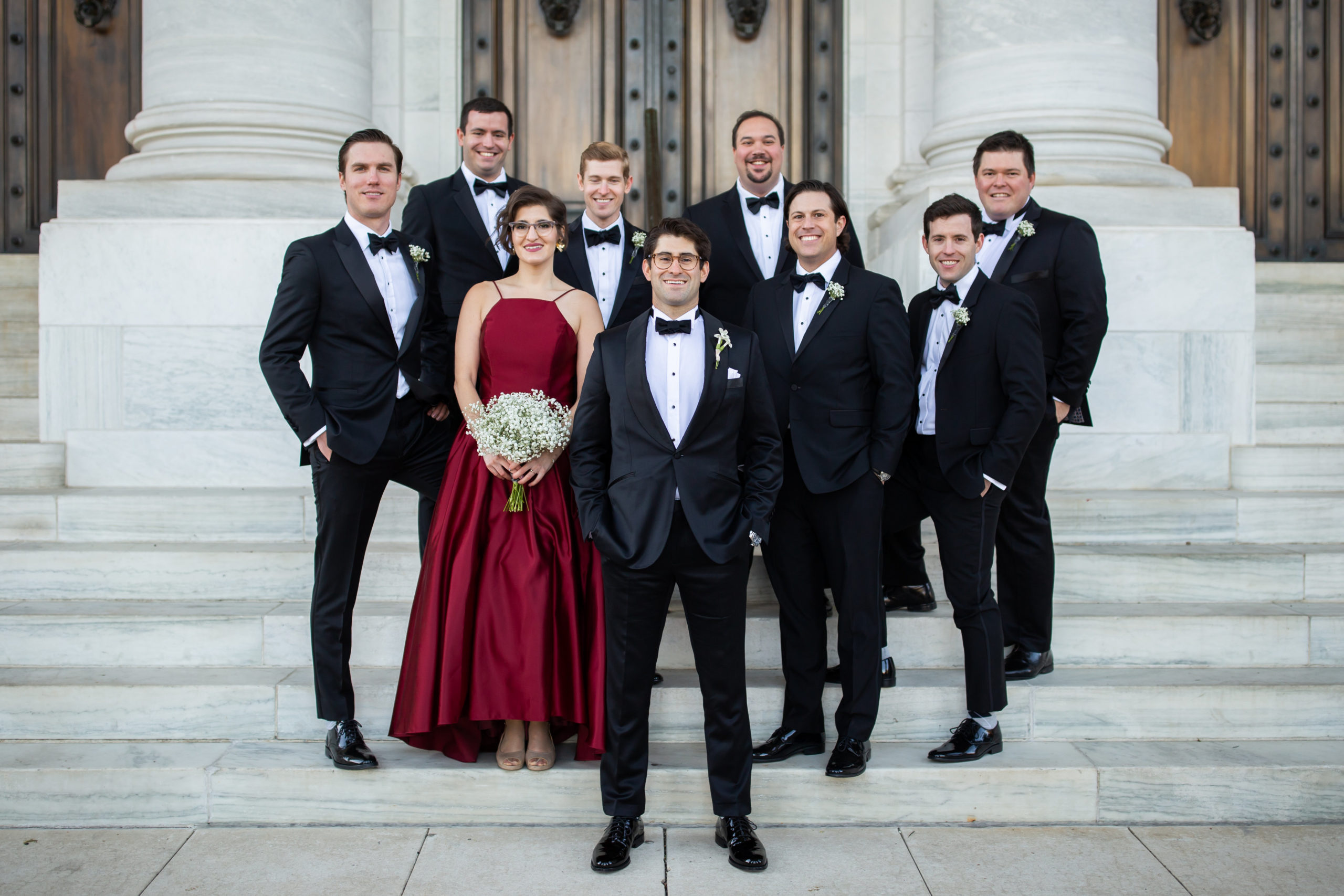 DAR wedding washington DC Bellwether Events merlot