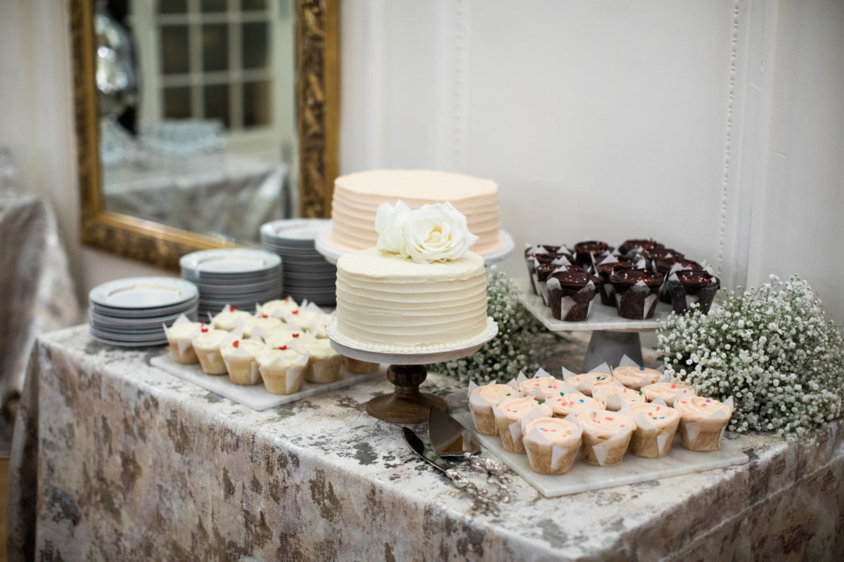 DAR wedding washington DC Bellwether Events dessert table