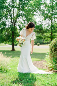 Riverside on the Potomac wedding- Bellwether Events - bride