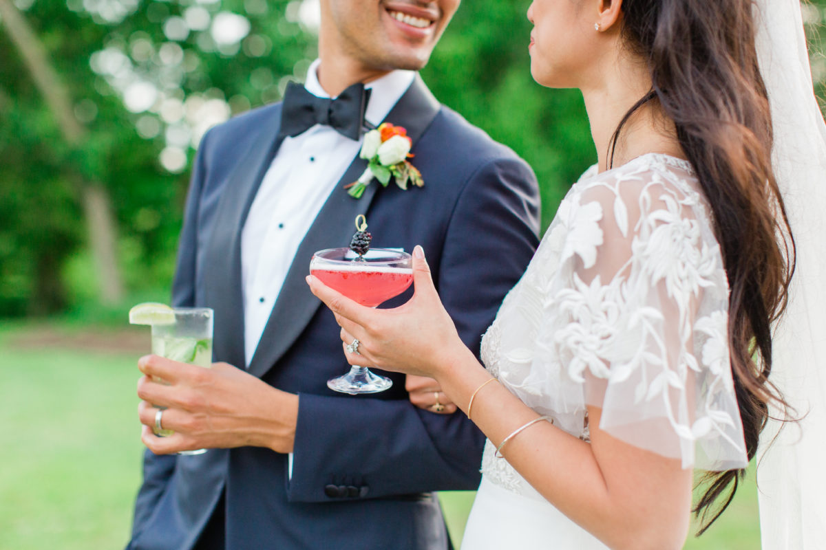 Riverside on the Potomac wedding- Bellwether Events - specialty cocktails