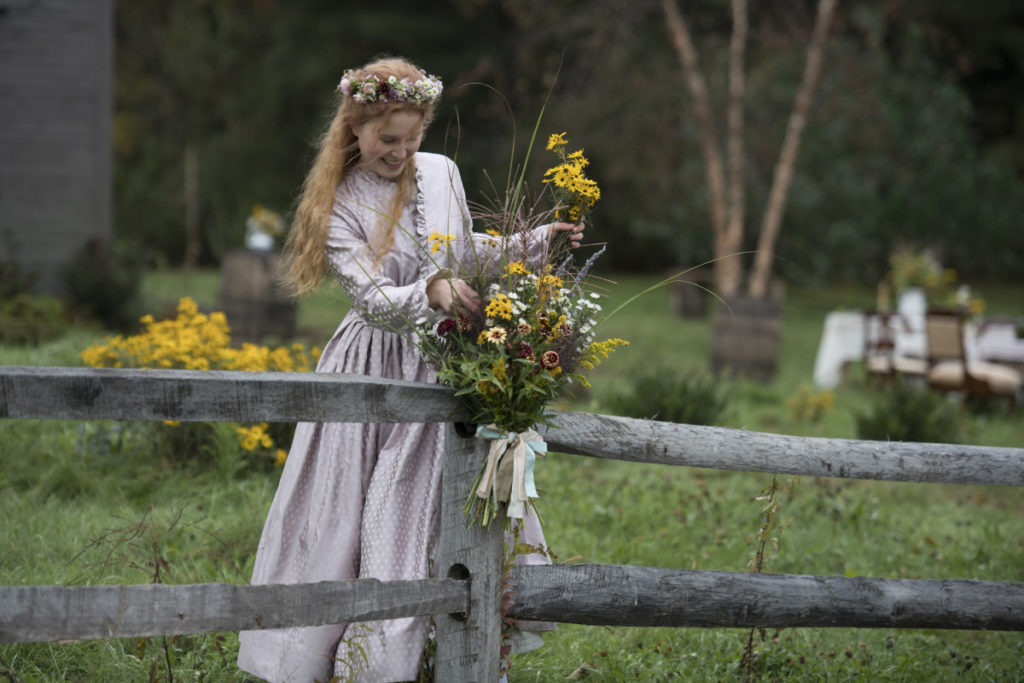 2019 LIttle Women Meg's Wedding to Mr. John Brooke - Beth Decorates with wildflowers