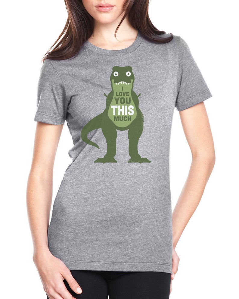 DC artist gift idea: funny t rex tee shirt